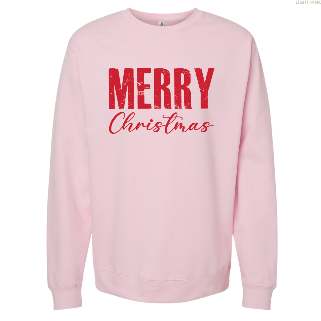 Merry Christmas Unisex Crewneck Sweatshirt