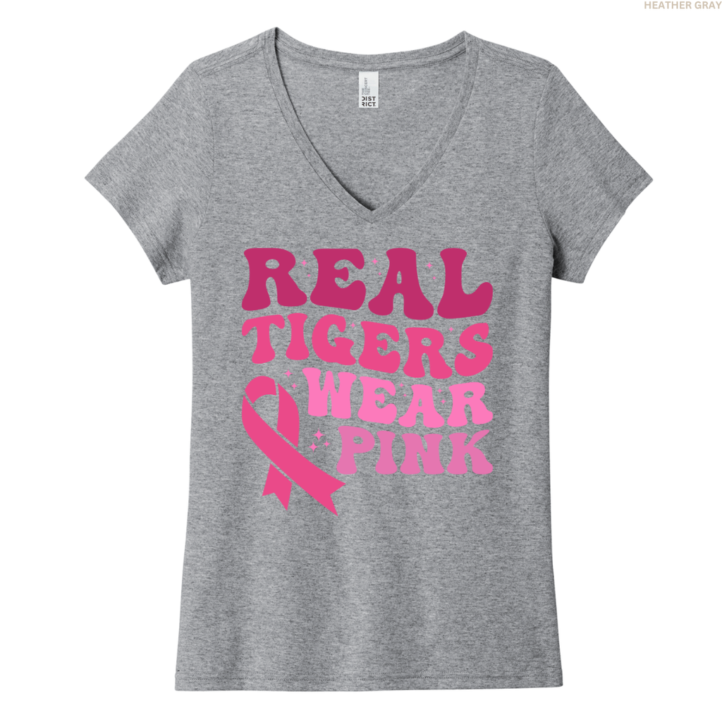 Real Tigers Wear Pink Women's Tees