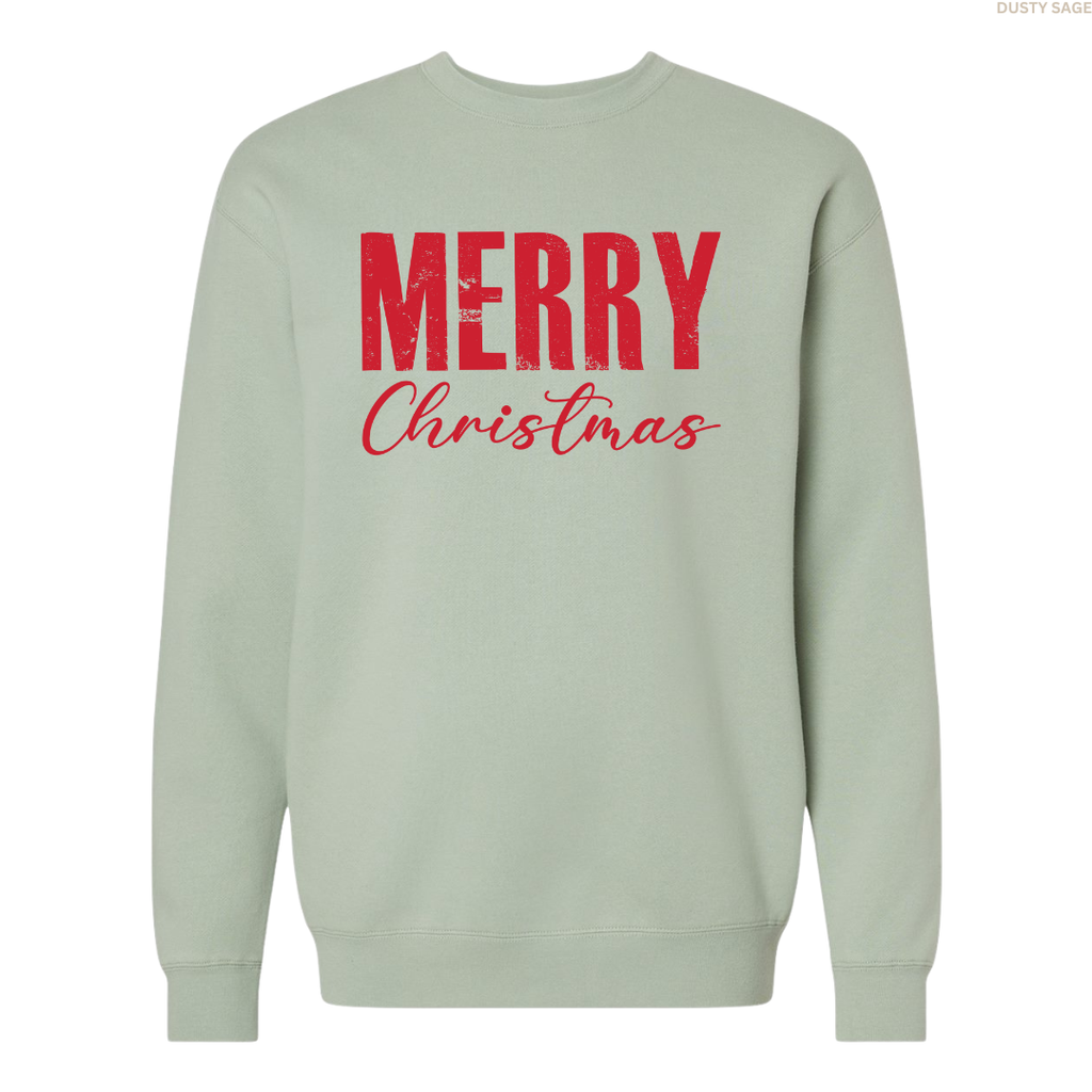 Merry Christmas Unisex Crewneck Sweatshirt