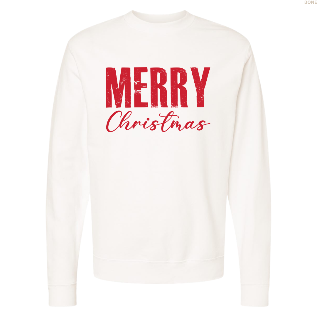 Merry Christmas Unisex Crewneck Sweatshirt