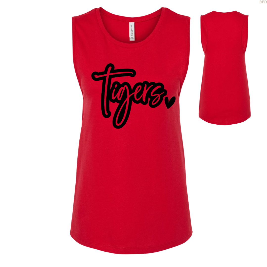 Tigers Heart Women's Muscle Tank