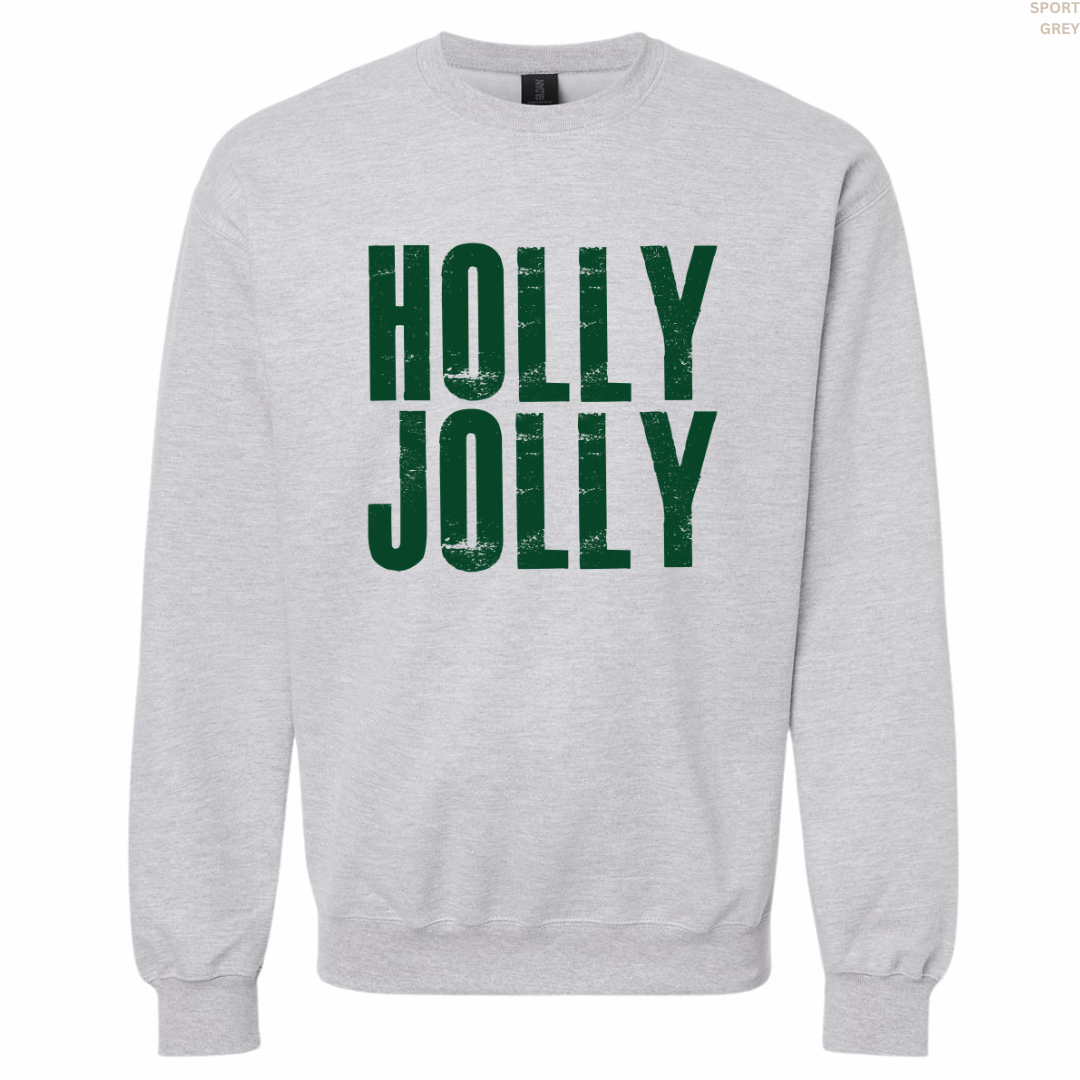 Holly Jolly Unisex Crewneck Sweatshirt