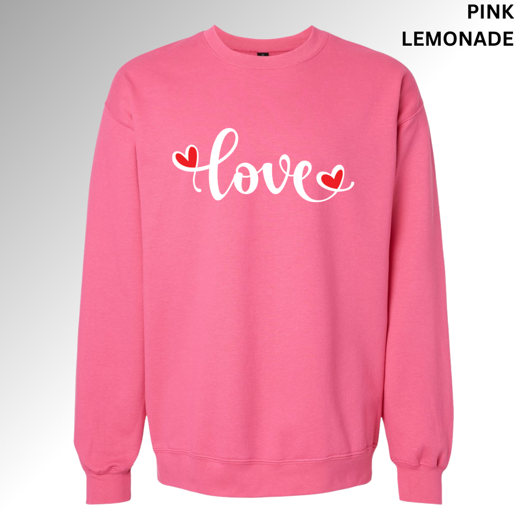 Love Valentine Graphic T-Shirt | Cute Heart Design Tee, Hoodie, Sweatshirt