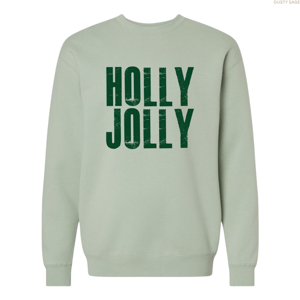 Holly Jolly Unisex Crewneck Sweatshirt