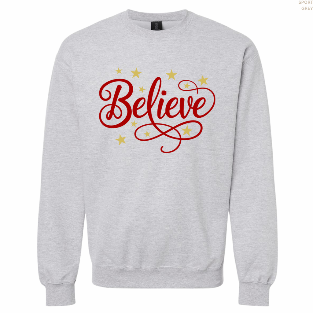 Just Believe Unisex Crewneck Sweatshirt