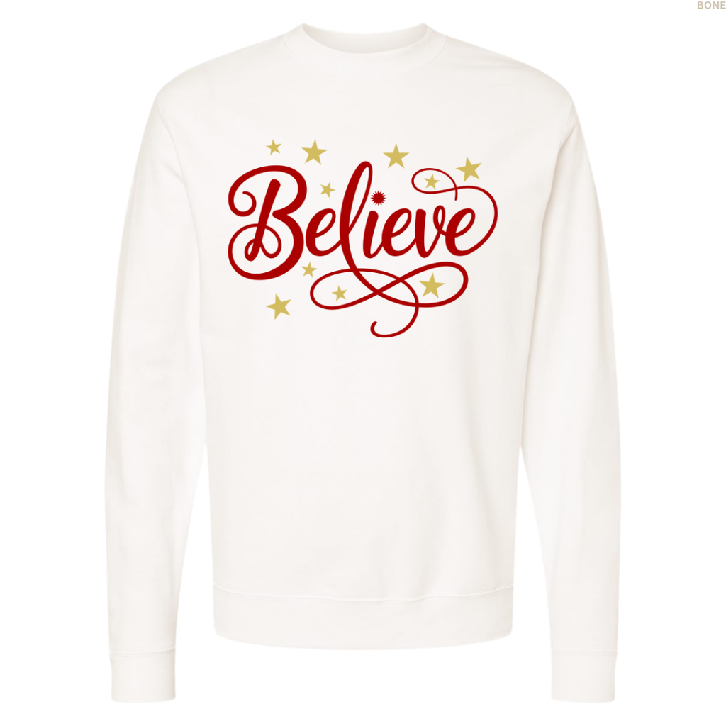 Just Believe Unisex Crewneck Sweatshirt