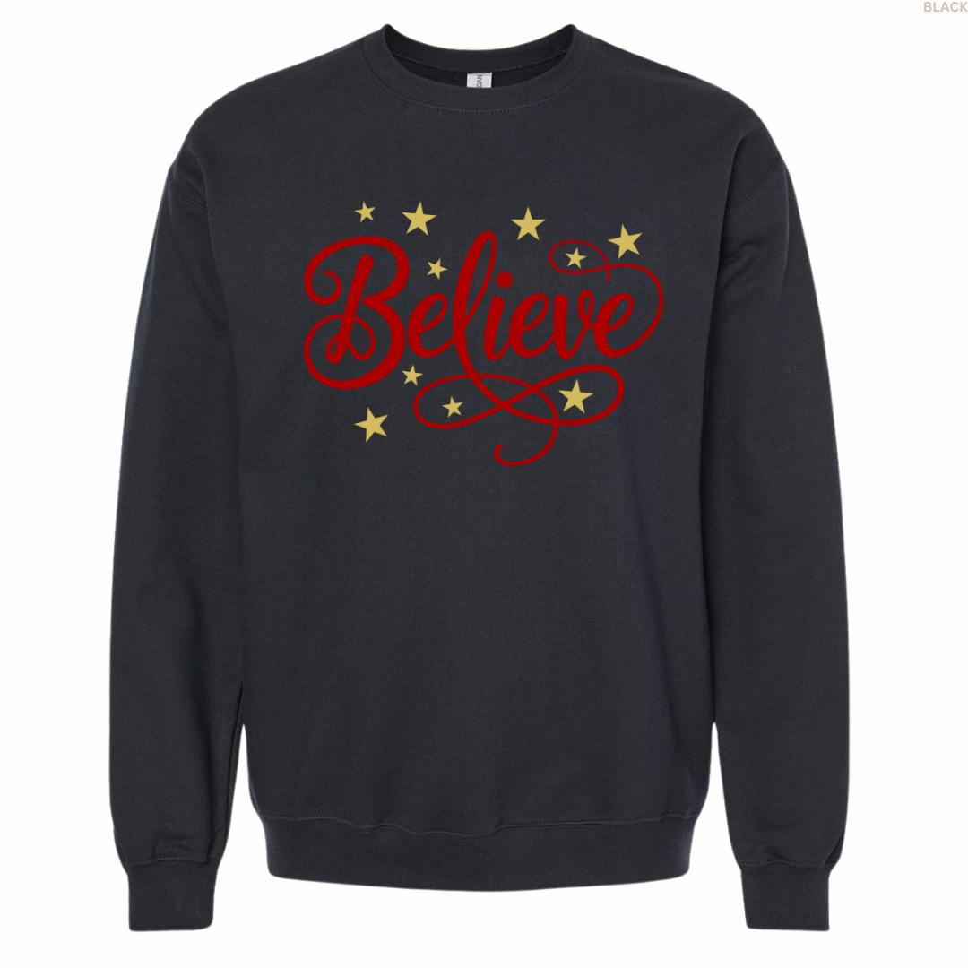 Just Believe Unisex Crewneck Sweatshirt