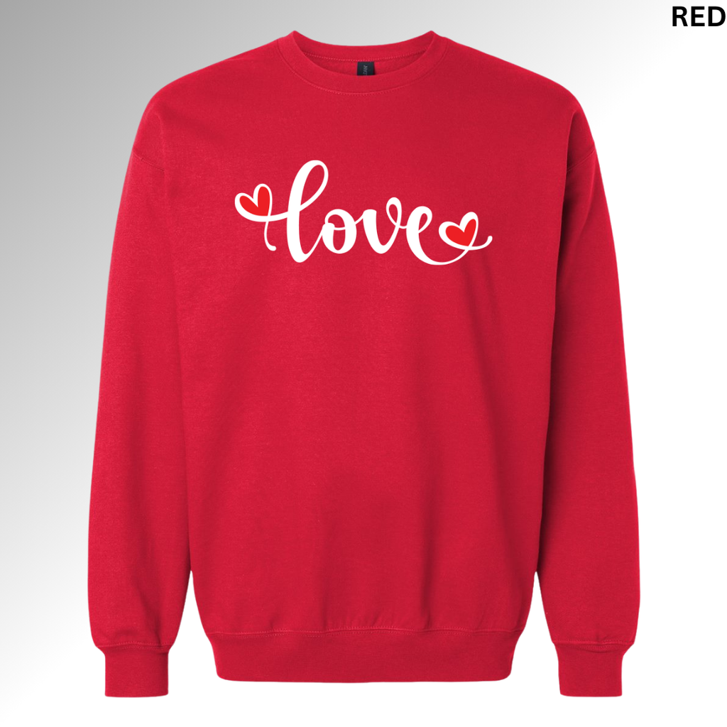 Love Valentine Graphic T-Shirt | Cute Heart Design Tee, Hoodie, Sweatshirt