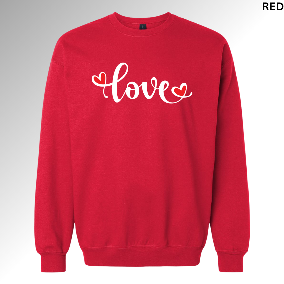 Love Valentine Graphic T-Shirt | Cute Heart Design Tee, Hoodie, Sweatshirt