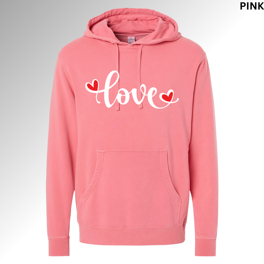 Love Valentine Graphic T-Shirt | Cute Heart Design Tee, Hoodie, Sweatshirt
