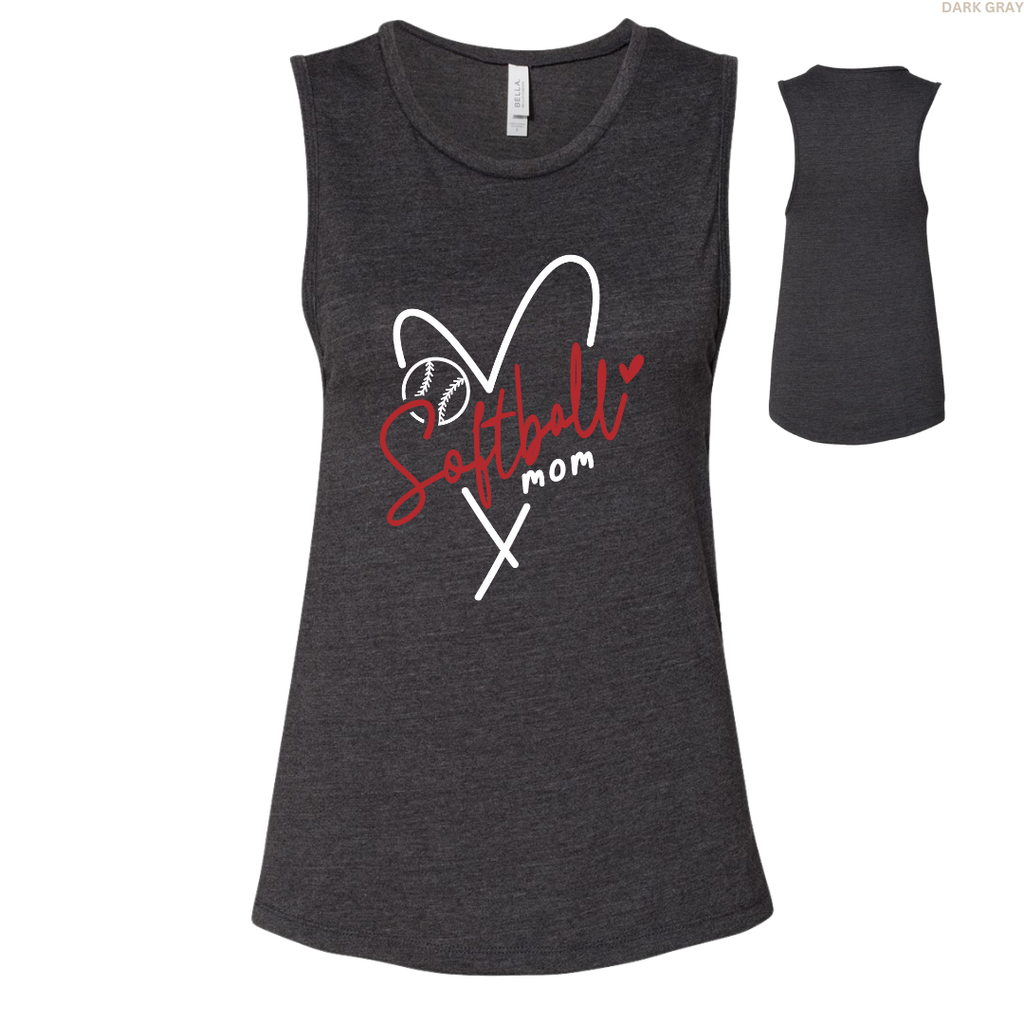 Softball Mom Women's Muscle Tank