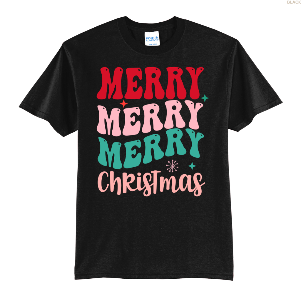 Merry Merry Merry Christmas Unisex T-shirt