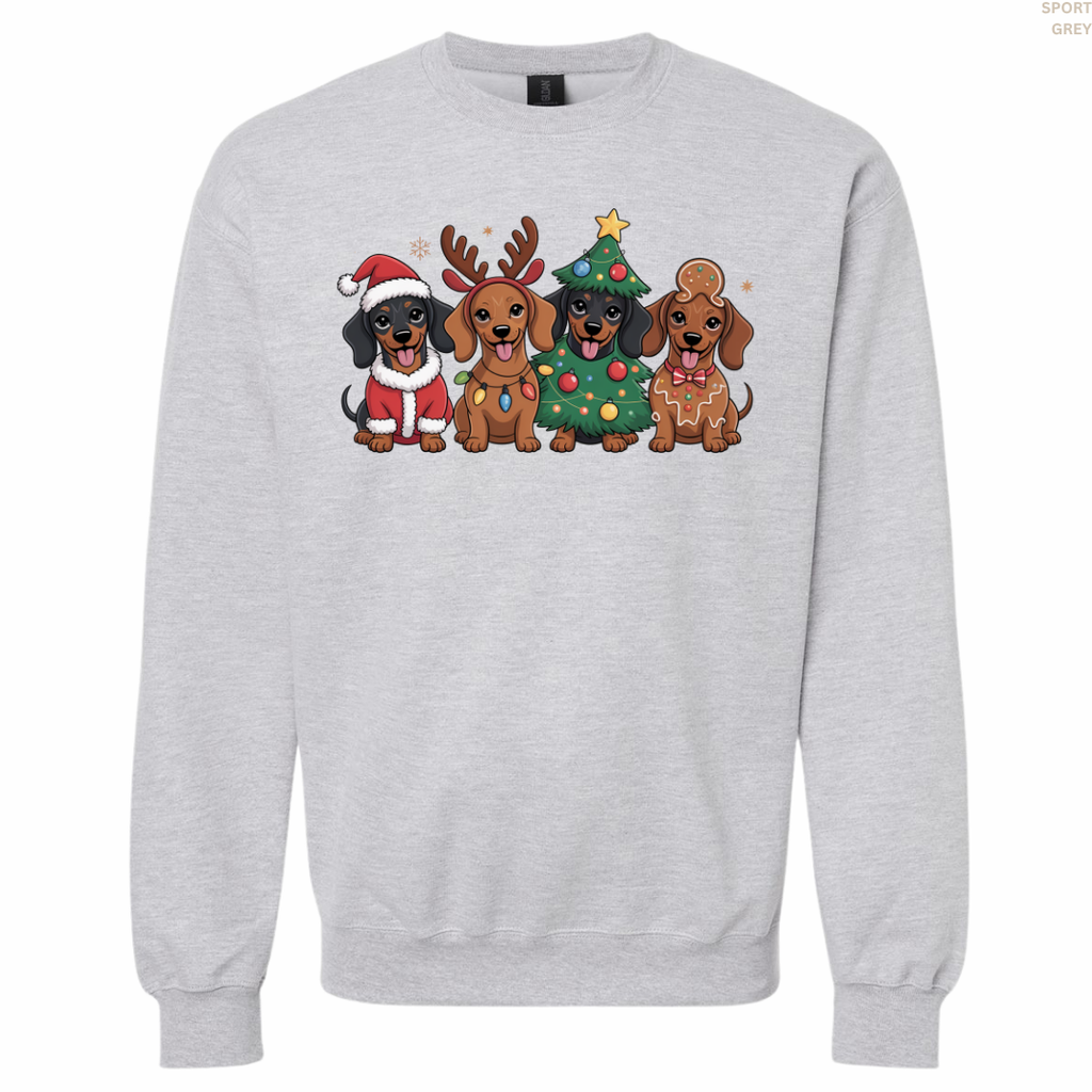 Doggy Christmas Unisex Crewneck Sweatshirt