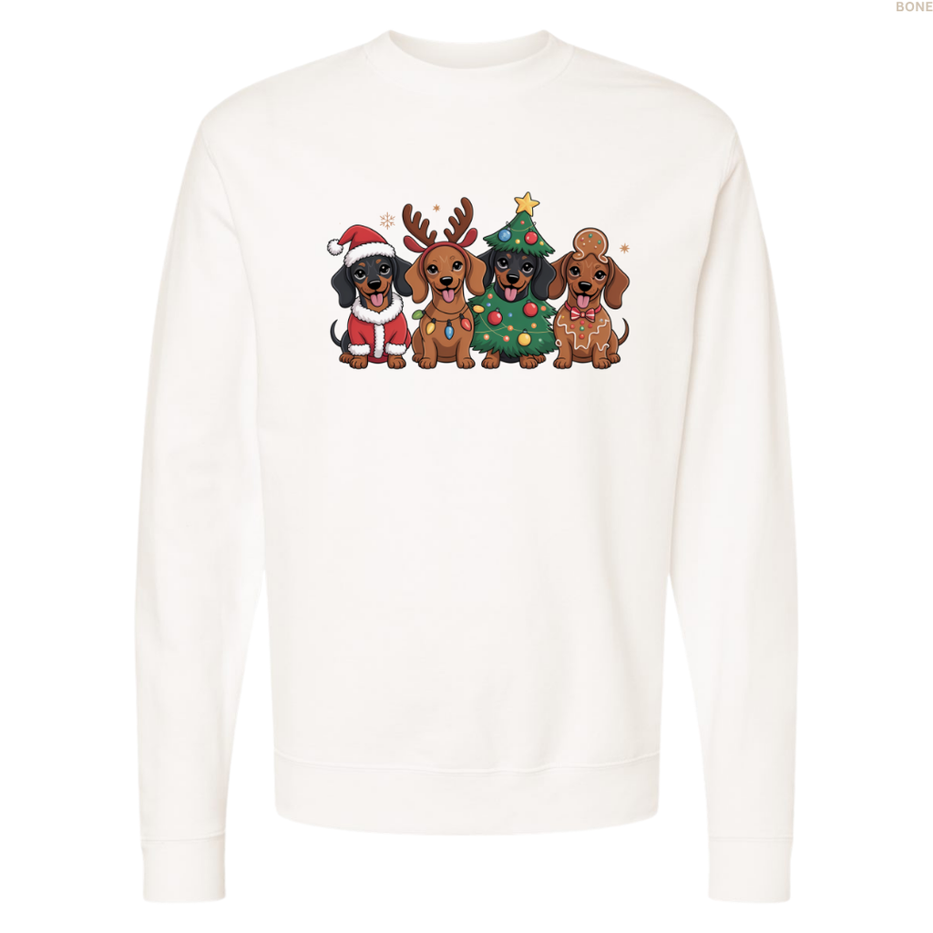 Doggy Christmas Unisex Crewneck Sweatshirt
