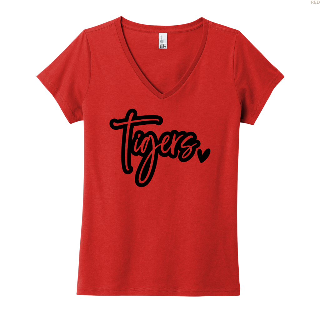 Tigers Heart Women's V-neck