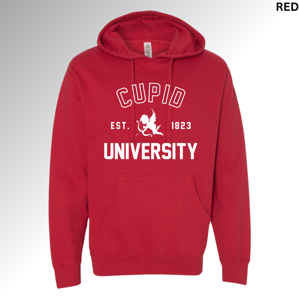 Cupid University Valentine Sweatshirt | Collegiate Love Crewneck