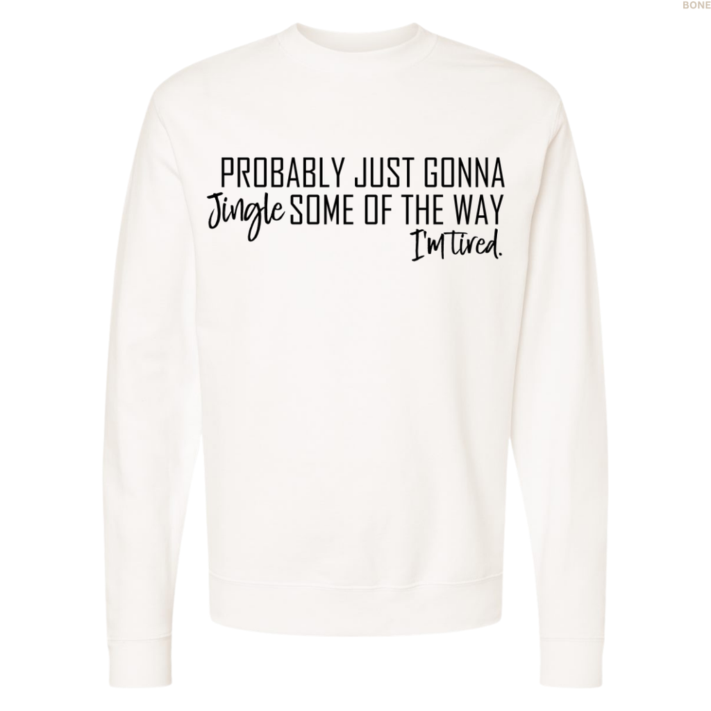 Jingle Some of the Way Unisex Crewneck Sweatshirt