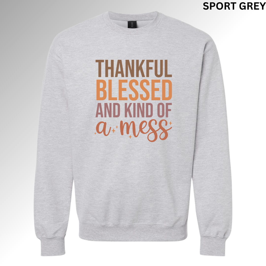 Thankful, Blessed & Kind of a Mess