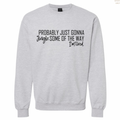 Jingle Some of the Way Unisex Crewneck Sweatshirt