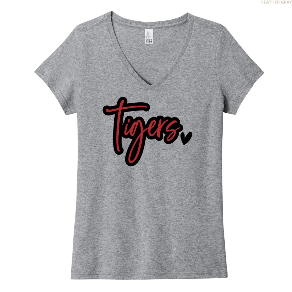 Tigers Heart Women's V-neck