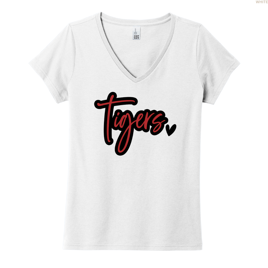Tigers Heart Women's V-neck