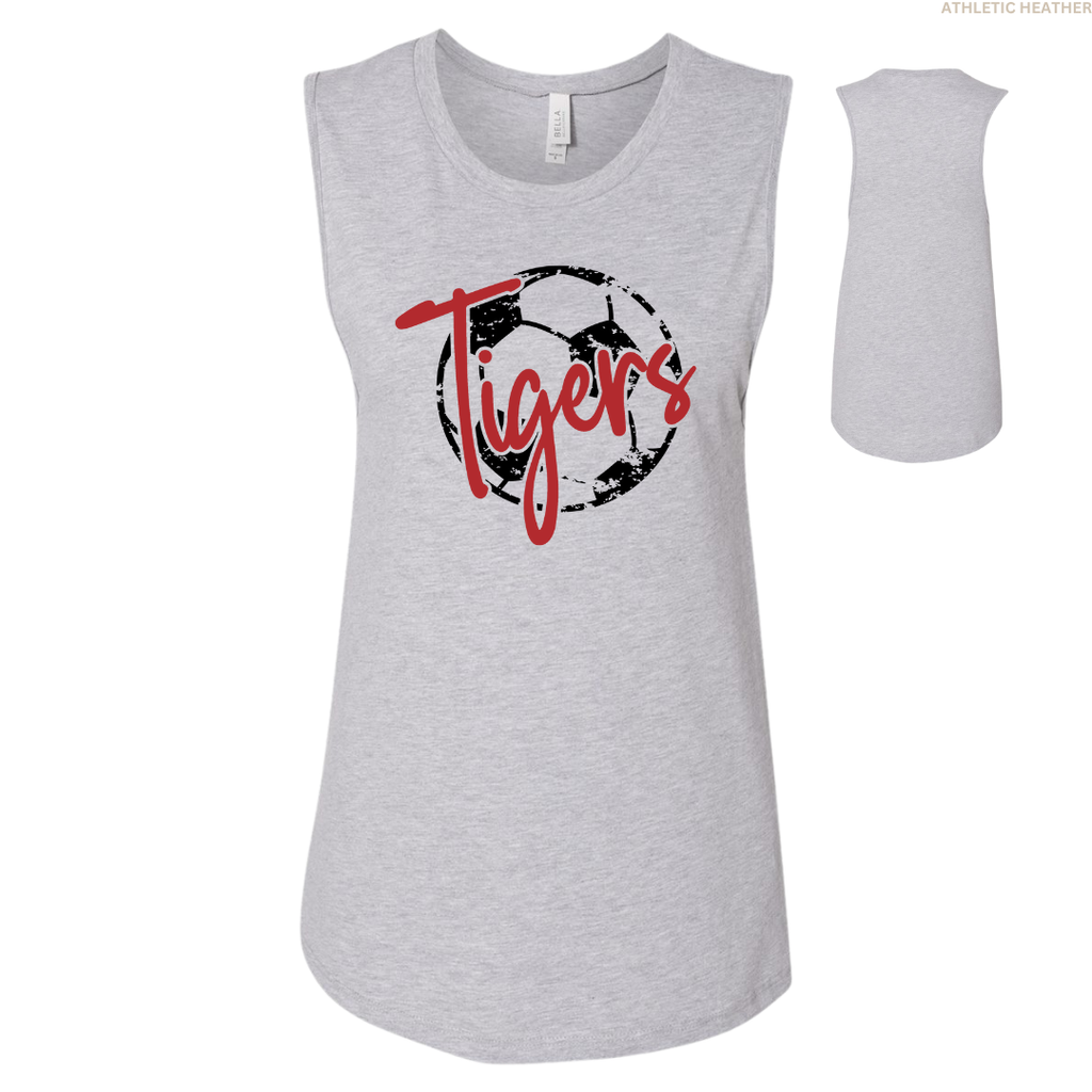 Tigers Soccer Women's Muscle Tank