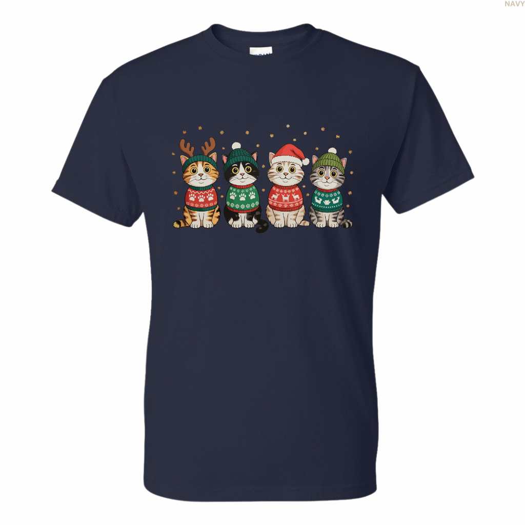Meow-y Christmas Unisex T-shirt