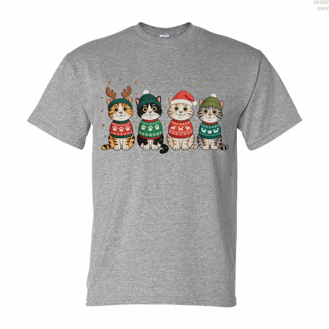 Meow-y Christmas Unisex T-shirt