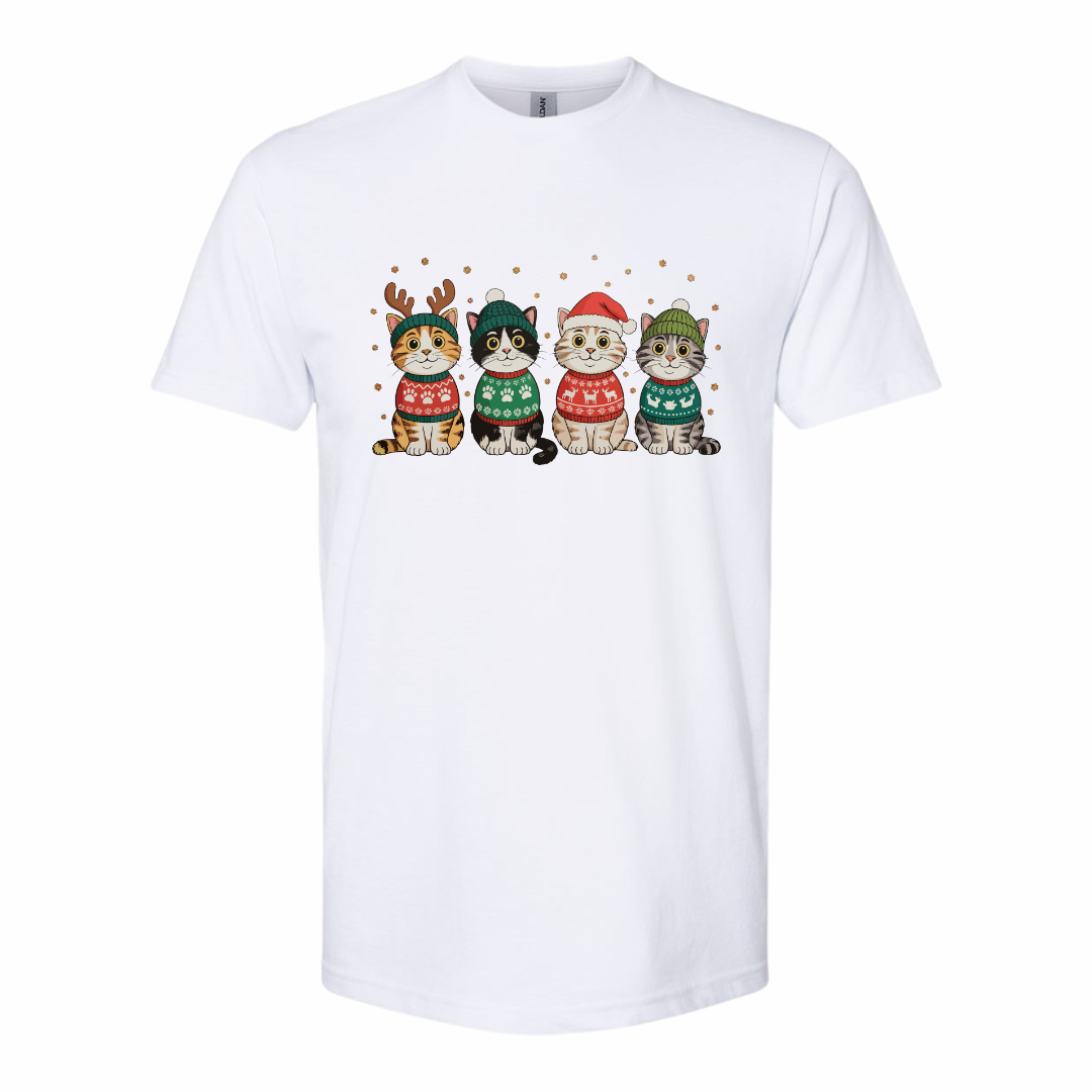 Meow-y Christmas Unisex T-shirt