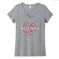 Volleyball Graphic Women's V-neck