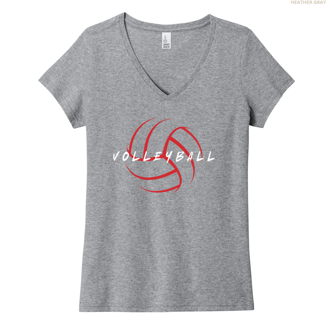Volleyball Graphic Women's V-neck