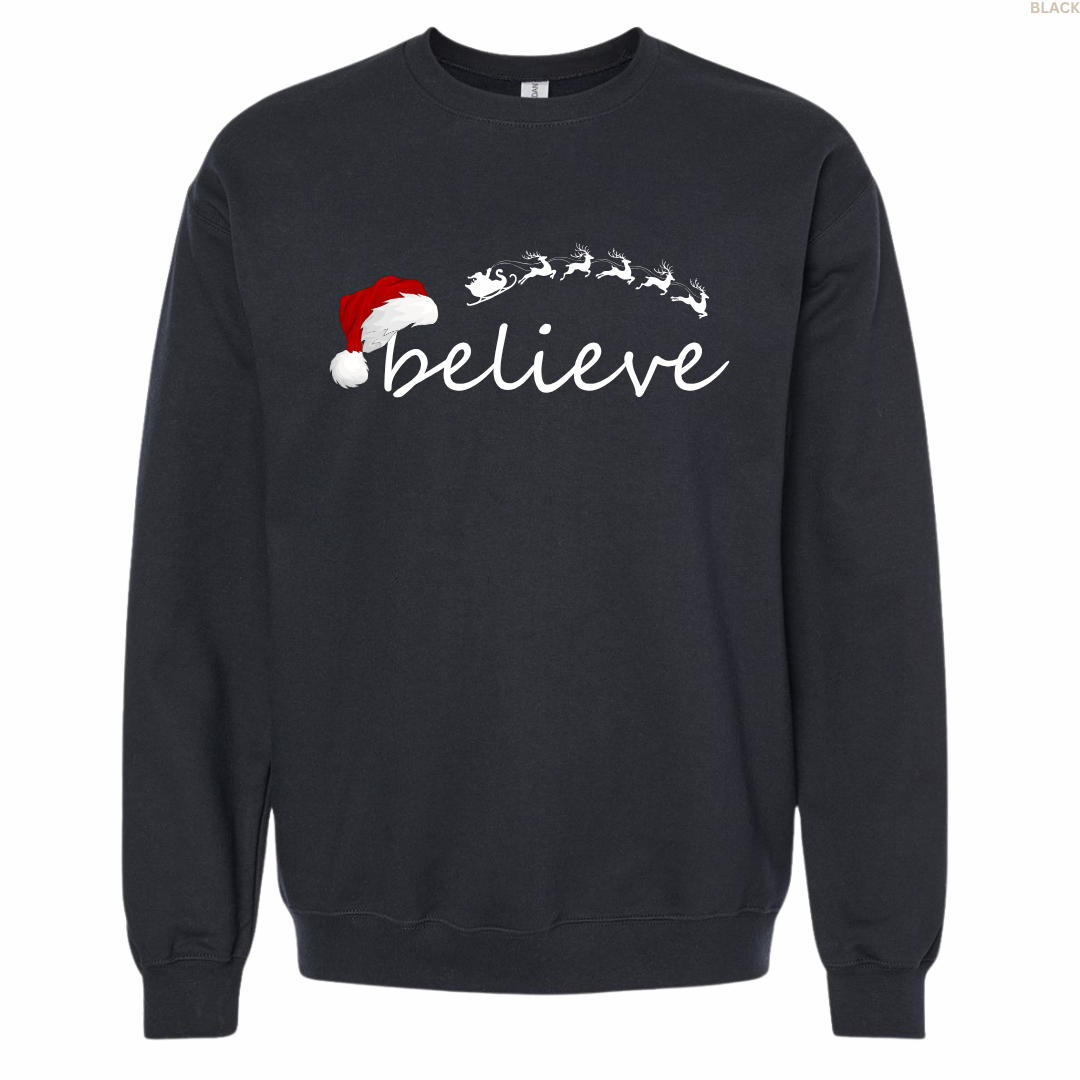 Believe Unisex Tee and Crew