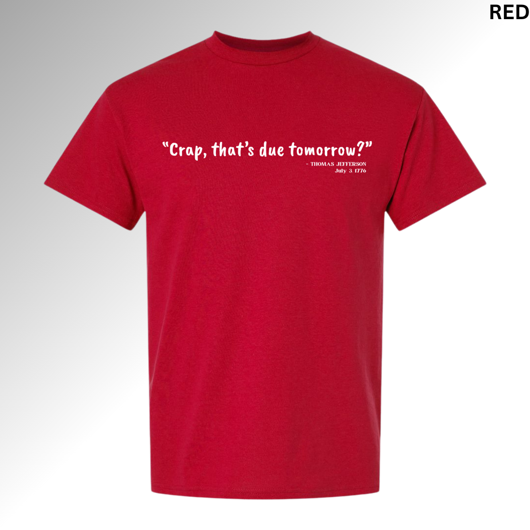 Crap, That's Due Tomorrow?