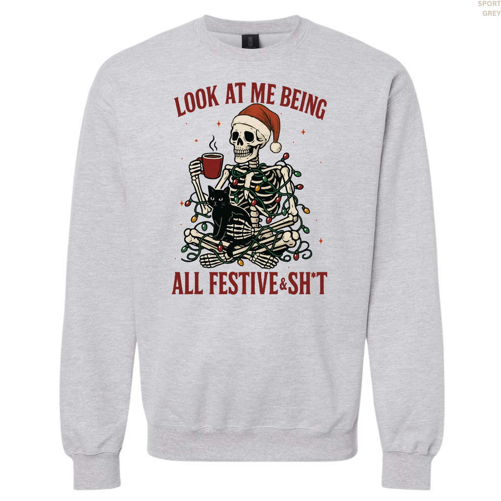 Look at Me Unisex Crewneck Sweatshirt