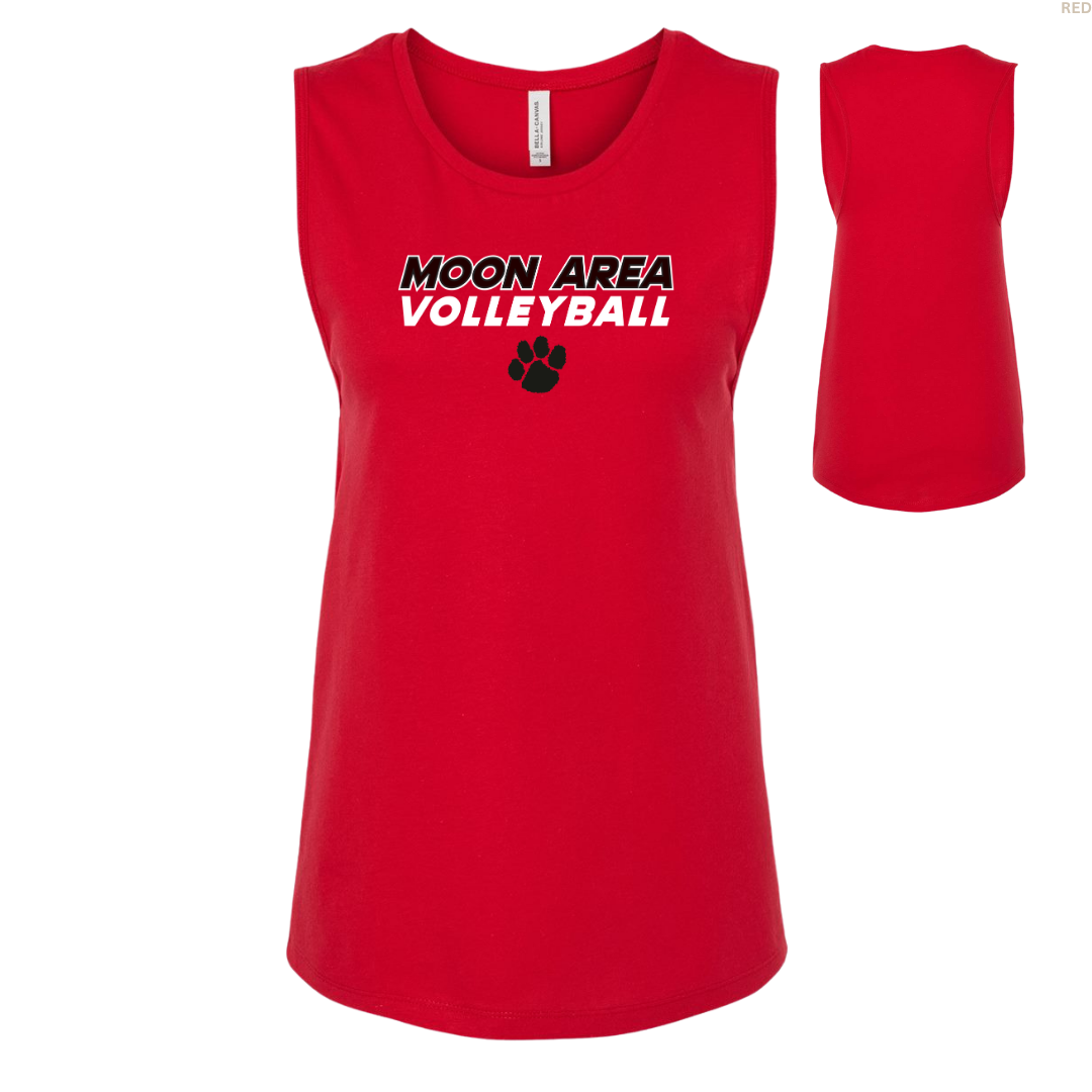 Moon Area Volleyball Women's Muscle Tank