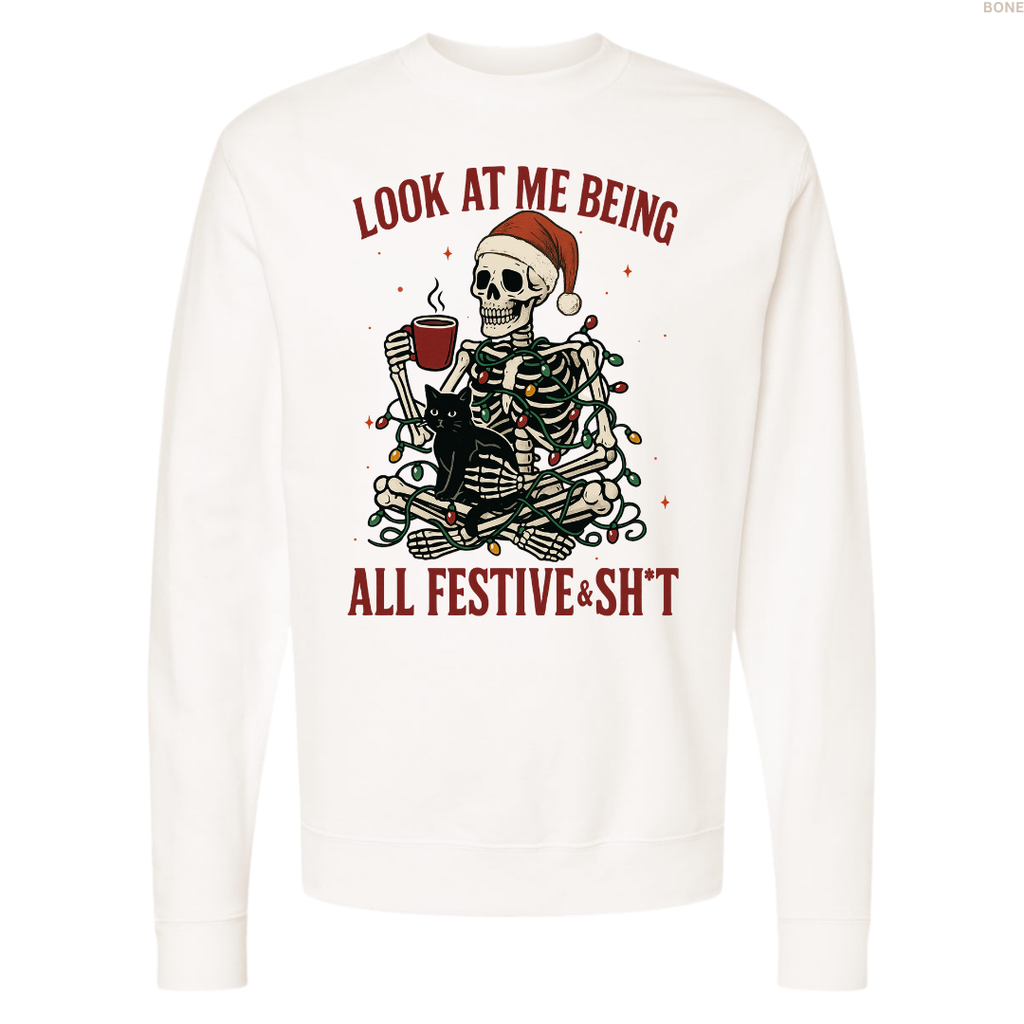 Look at Me Unisex Crewneck Sweatshirt