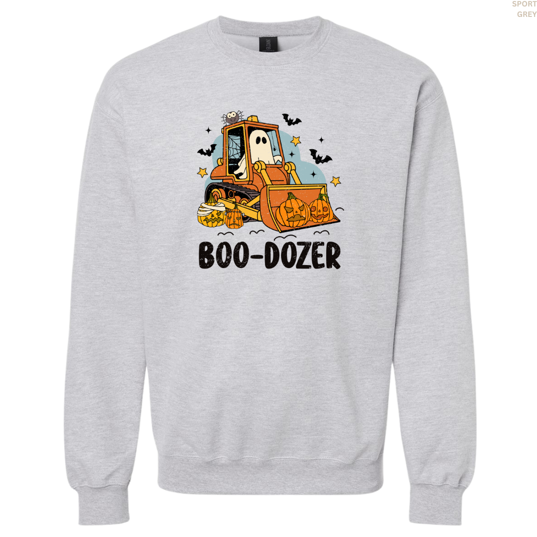 Boo-Dozer Youth Crewneck Sweatshirt