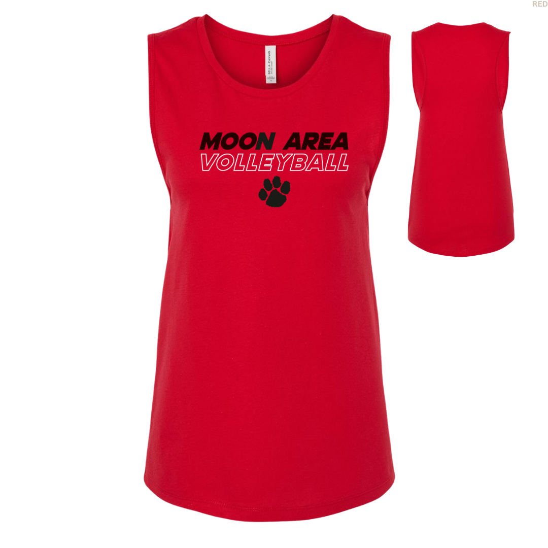 Moon Area Volleyball Women's Muscle Tank