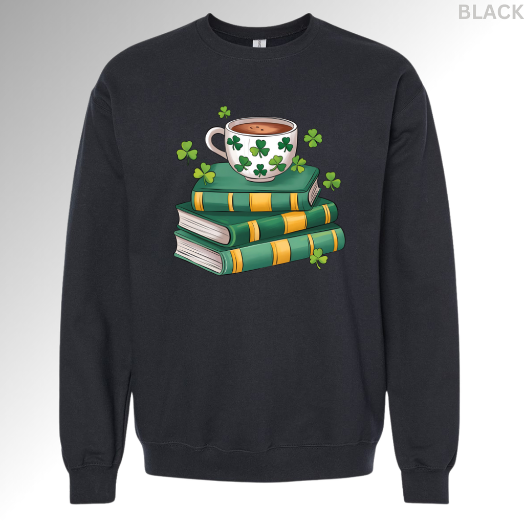 Coffee, Shamrocks, and Books