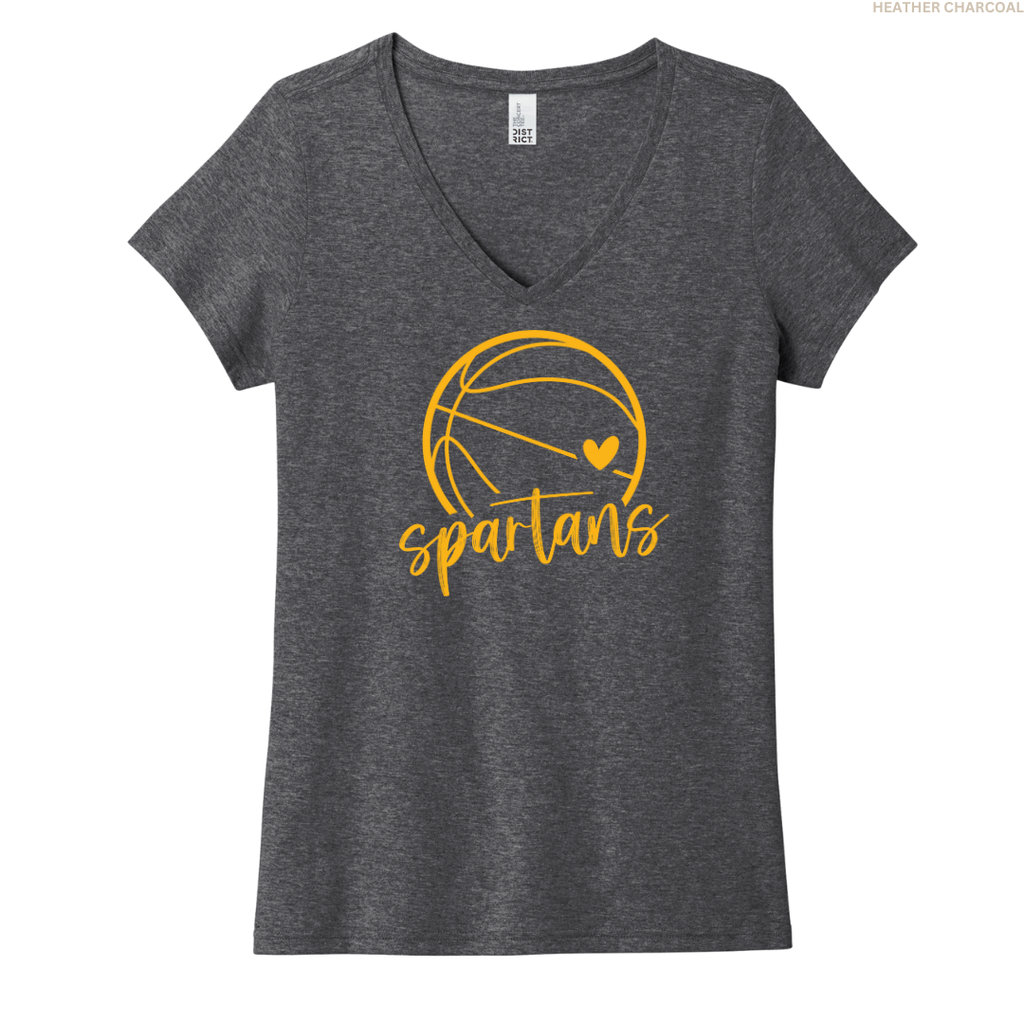 Spartans Basketball Women's V-neck