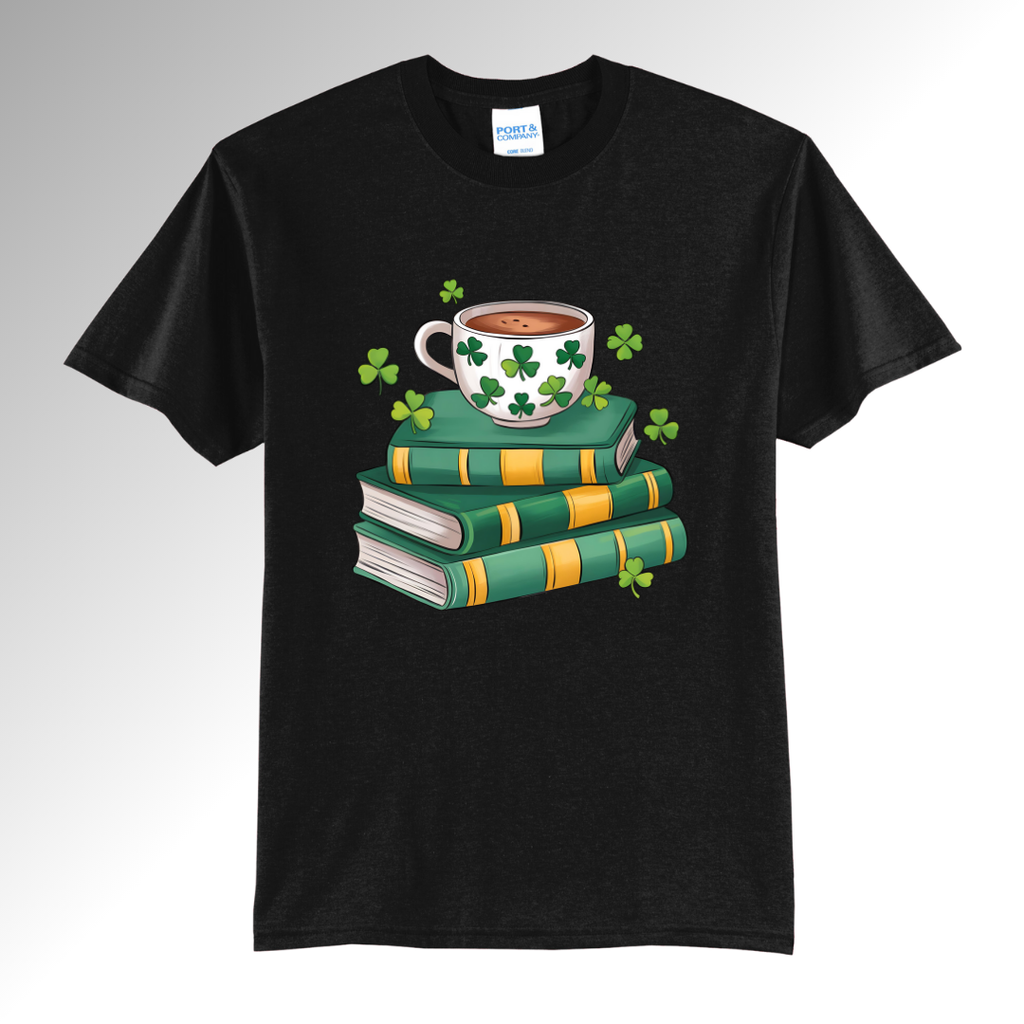 Coffee, Shamrocks, and Books