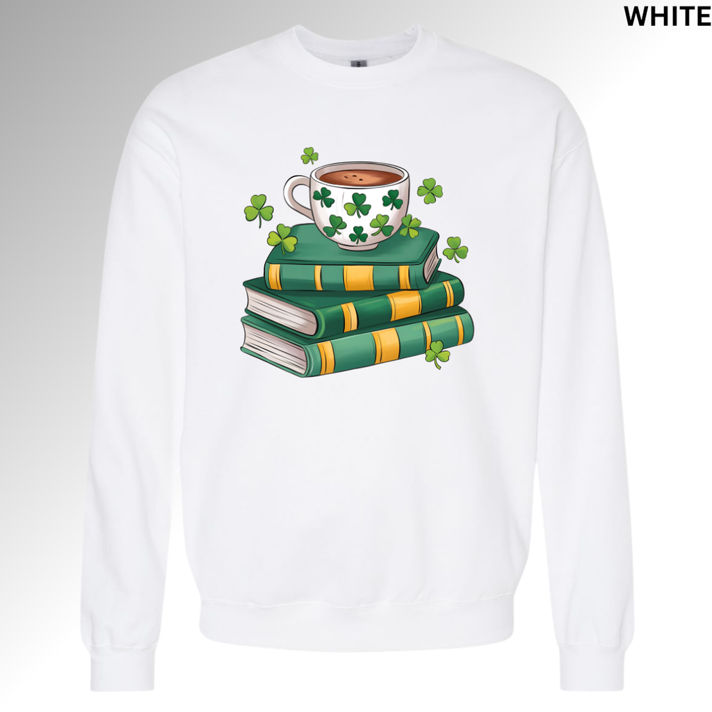 Coffee, Shamrocks, and Books