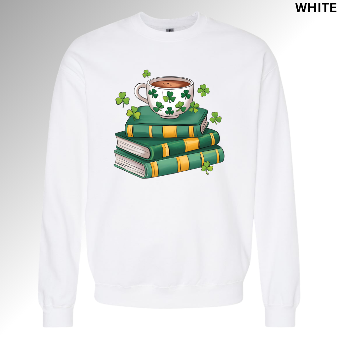 Coffee, Shamrocks, and Books