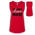 Tigers Cheer Mom Women's Muscle Tank