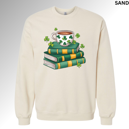 Coffee, Shamrocks, and Books
