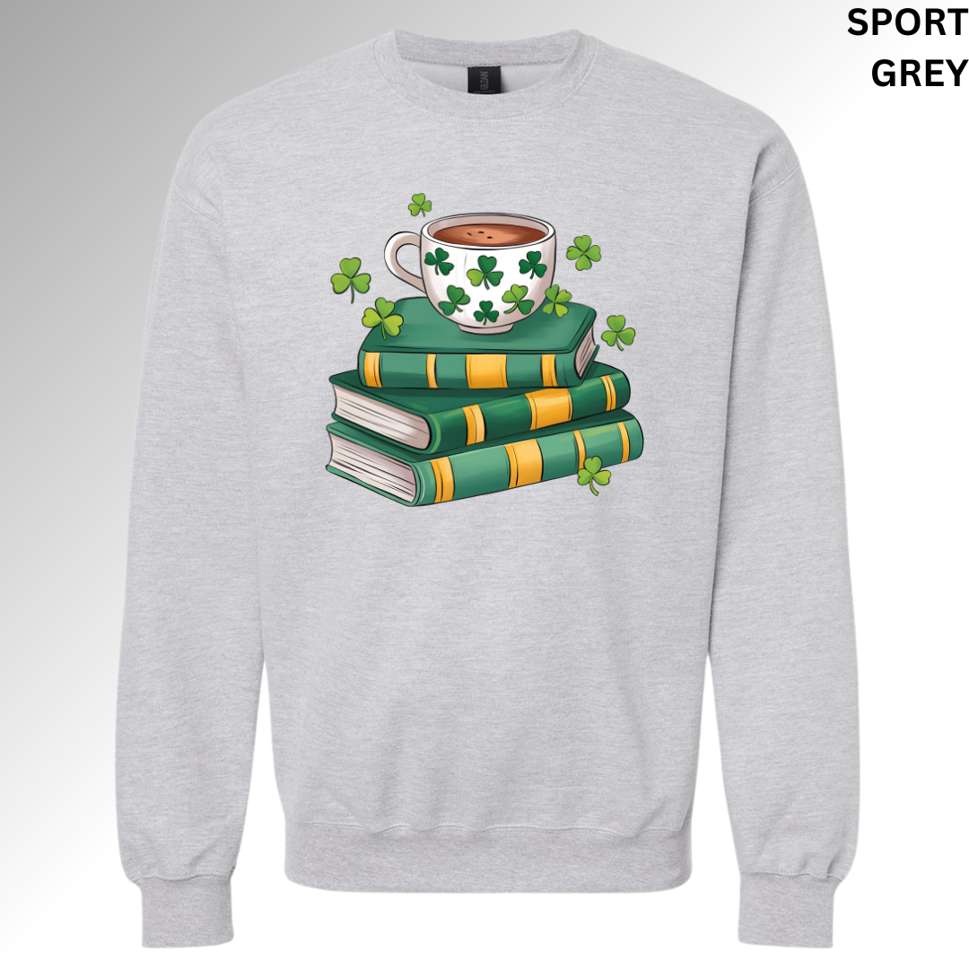 Coffee, Shamrocks, and Books