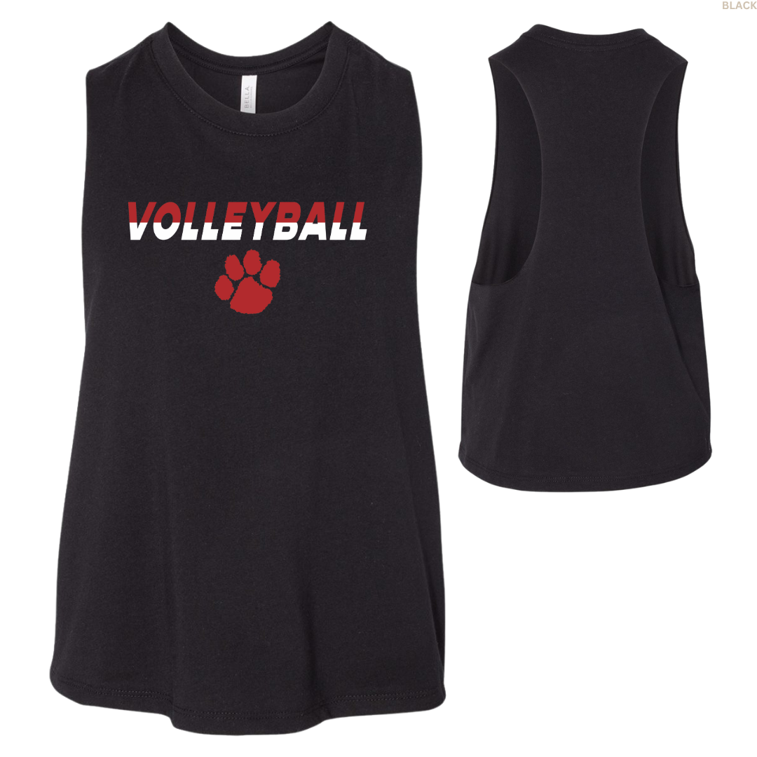 Volleyball Split Colors Women's Tanks