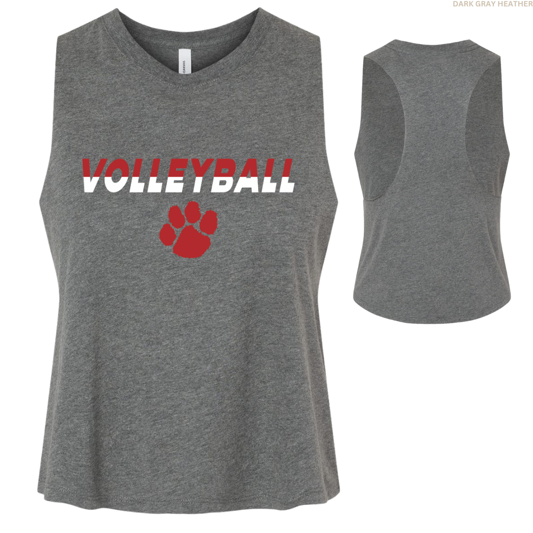 Volleyball Split Colors Women's Tanks