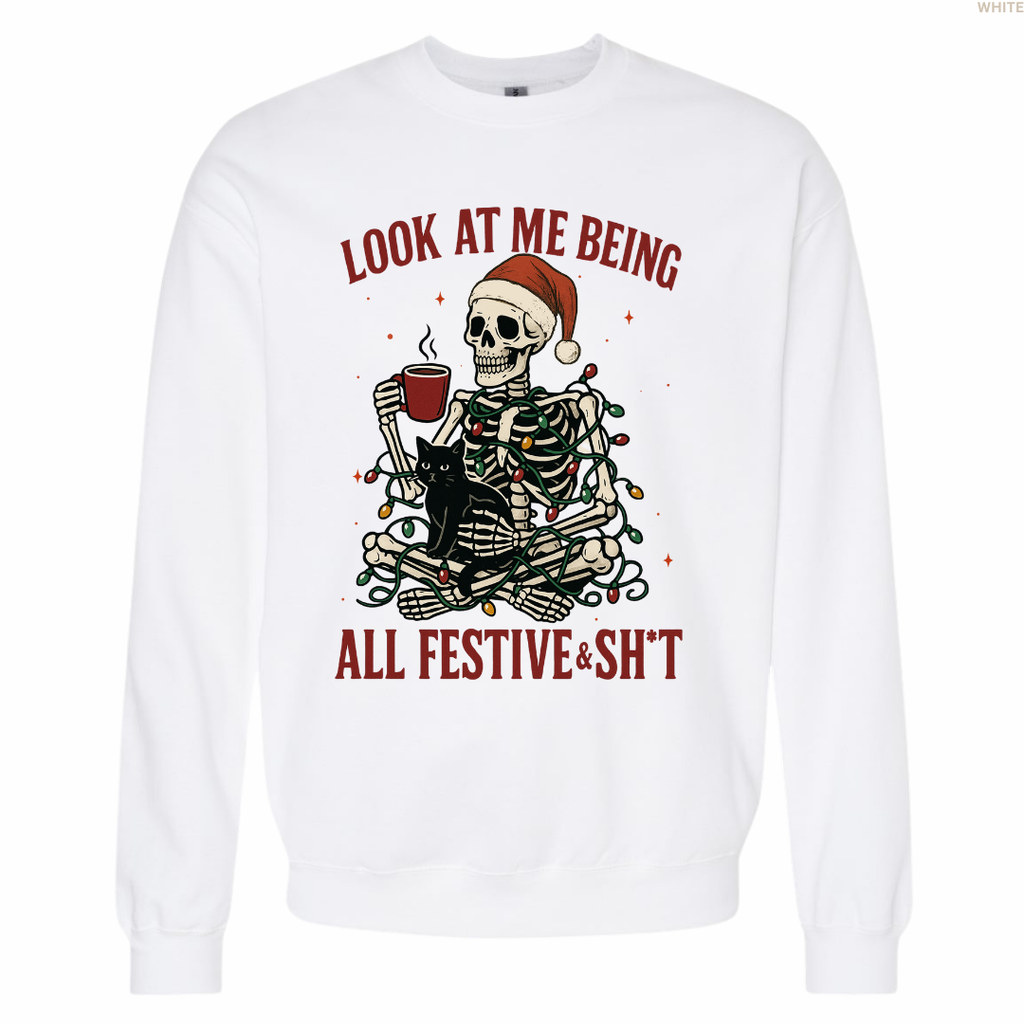 Look at Me Unisex Crewneck Sweatshirt