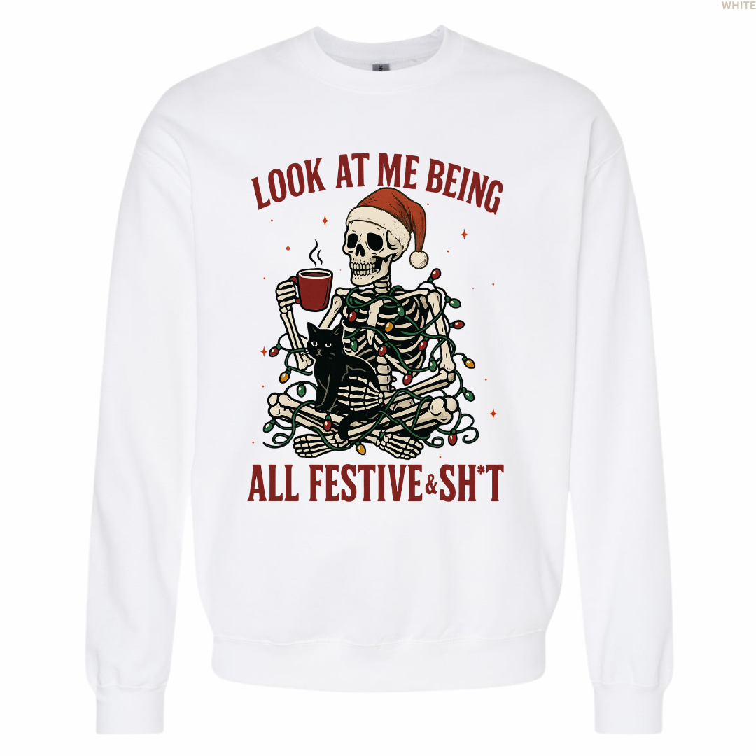 Look at Me Unisex Crewneck Sweatshirt